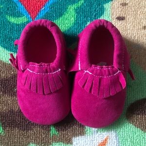 Baby girl moccasins